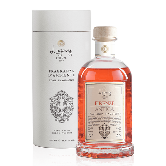 Logevy Etrusco Antico doftpinnar i glasflaska från Toscana