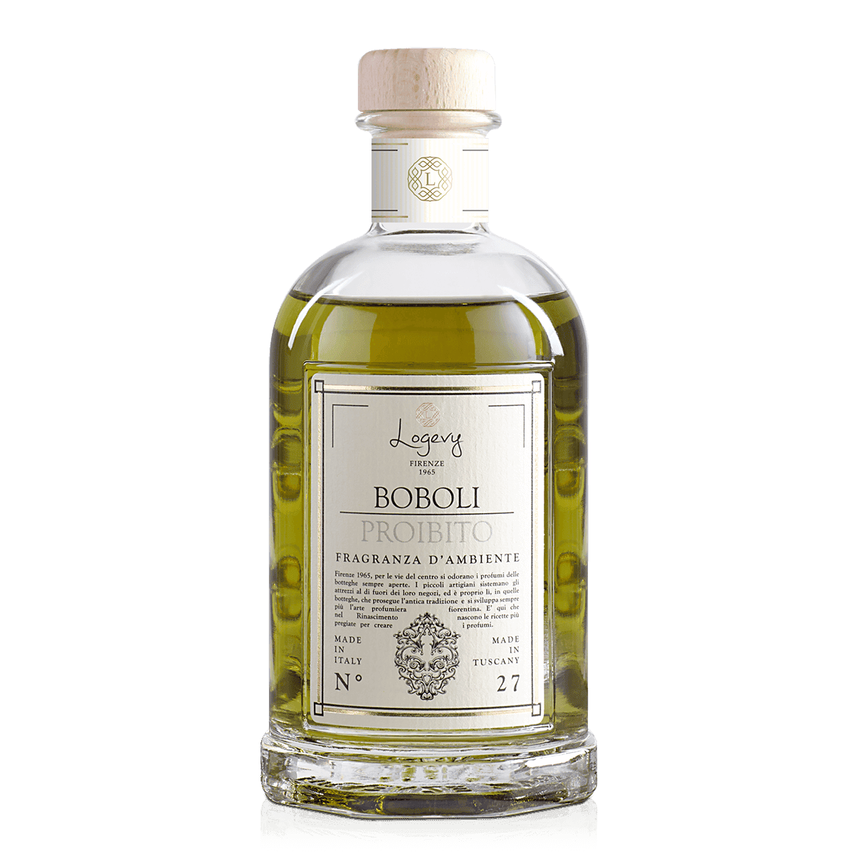 Logevy Boboli Proibito med bibliotekskänsla