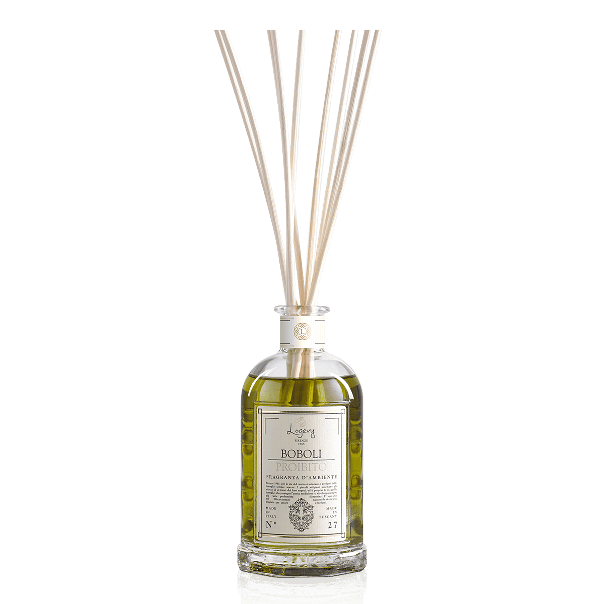 Logevy Boboli Proibito diffuser med bambupinnar