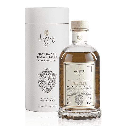Logevy La Via del Pepe doftpinnar i glasflaska från Toscana