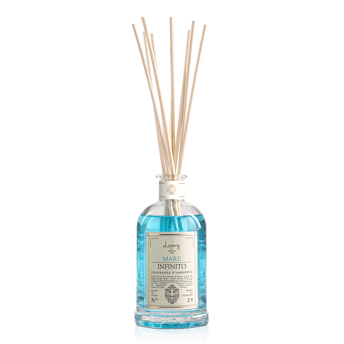 Logevy Mare Infinito diffuser med bambupinnar